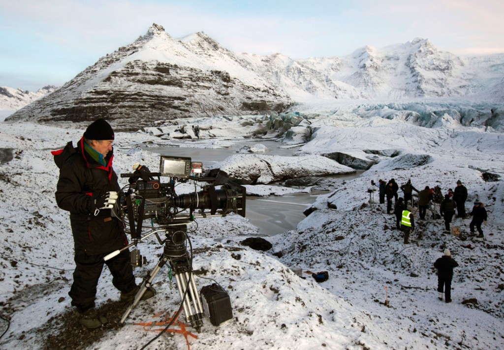 Rodaje en Islandia 