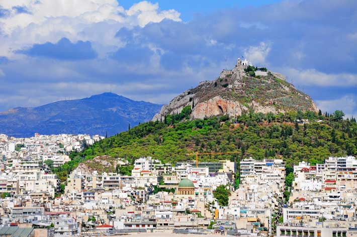 Monte Licabeto en Atenas
