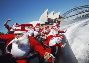AUSTRALIA-CHRISTMAS-SPEEDBOAT
