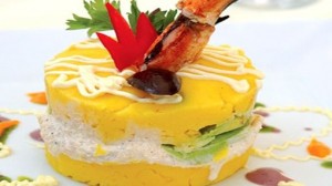 Causa rellena de pollo