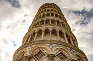 la torre de pisa