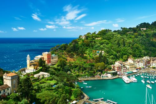 Foto aérea de Portofino - Italia