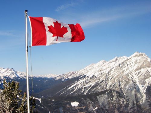 bandera de Canadá