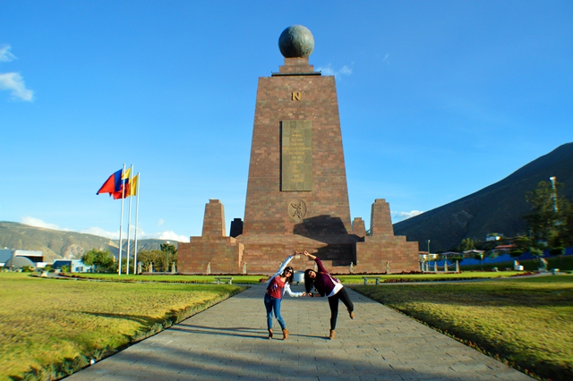 Monumento Mitad del Mundo en Ecuador